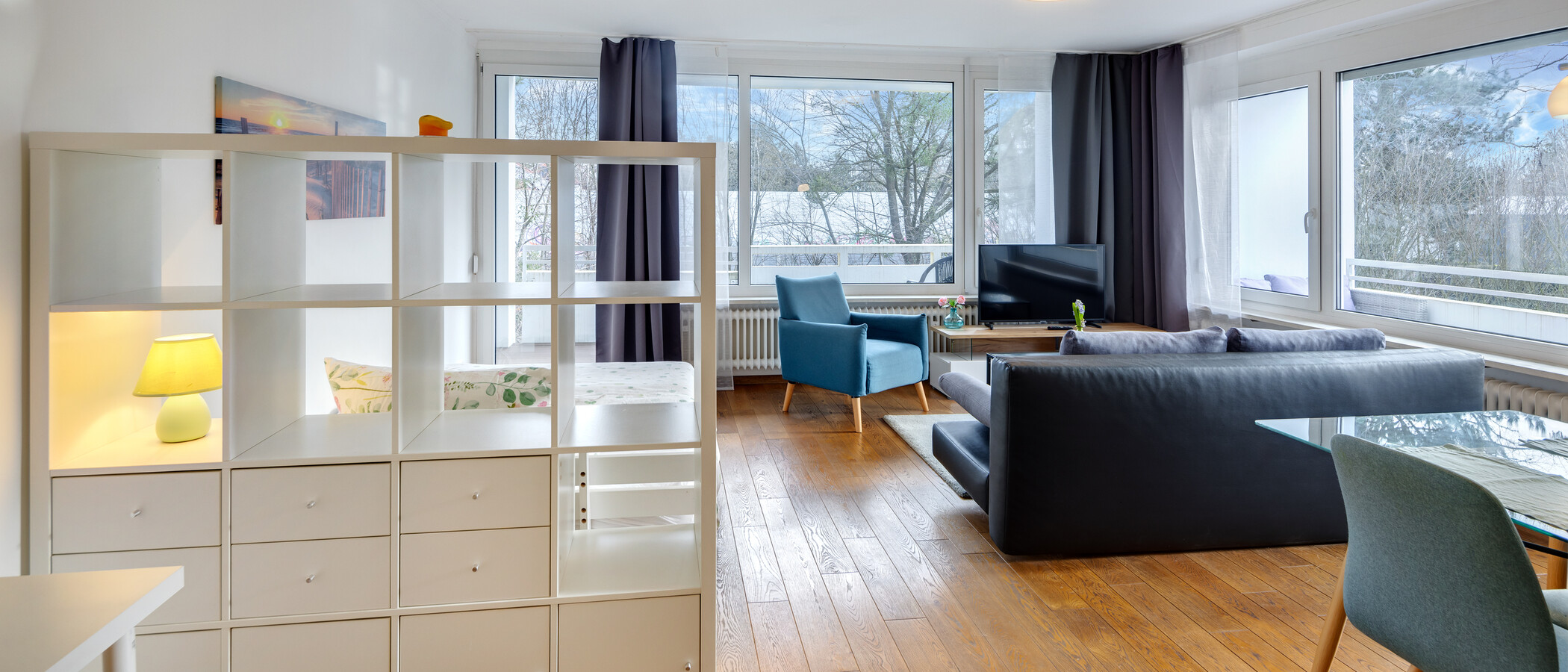 apartamento München Obermenzing 04 zona de día  14295