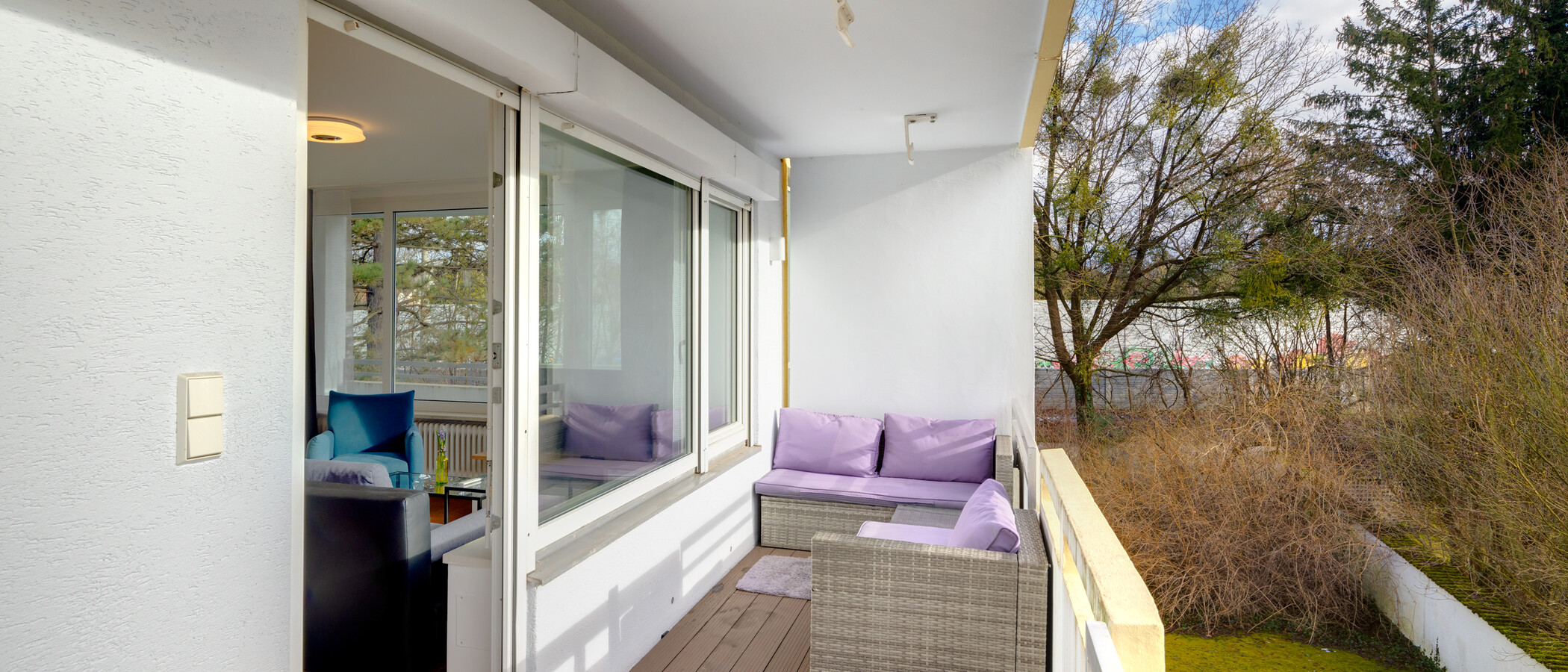apartamento München Obermenzing 01 1. balcón 14295
