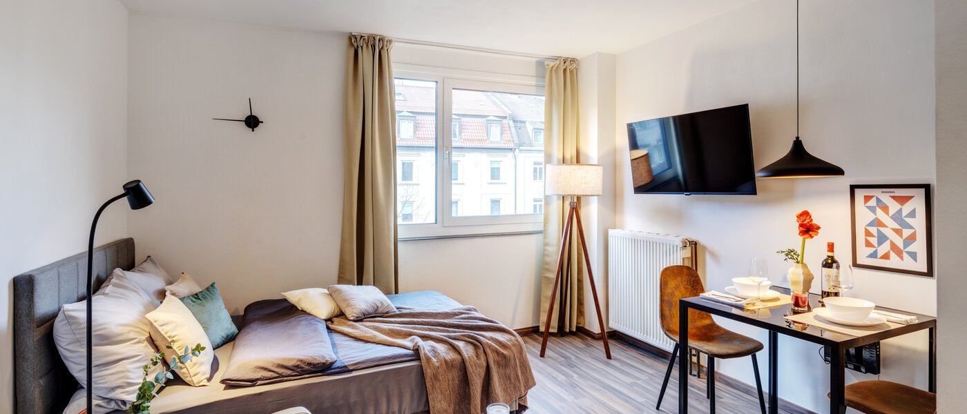 apartamento München Schwabing-West 01 zona de día  14298