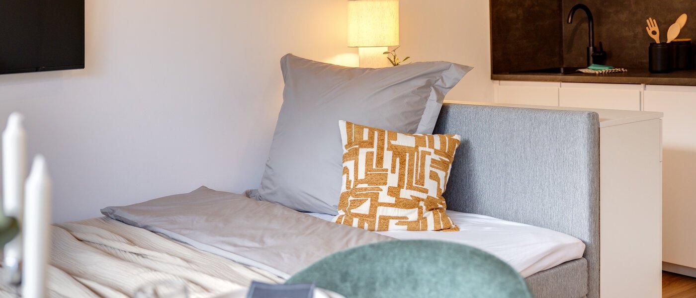 apartamento München Schwabing-Nord (zw. Leopoldstraße & Englischen Garten) 02 zona de dormir 14305