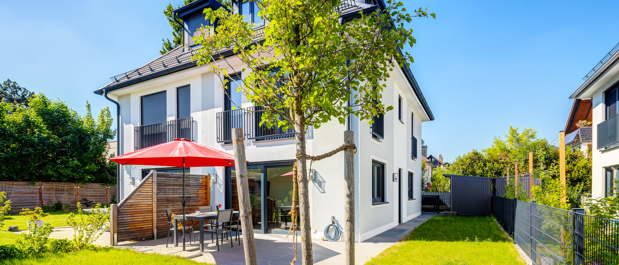 casa pareada München Allach 01 jardín 14306