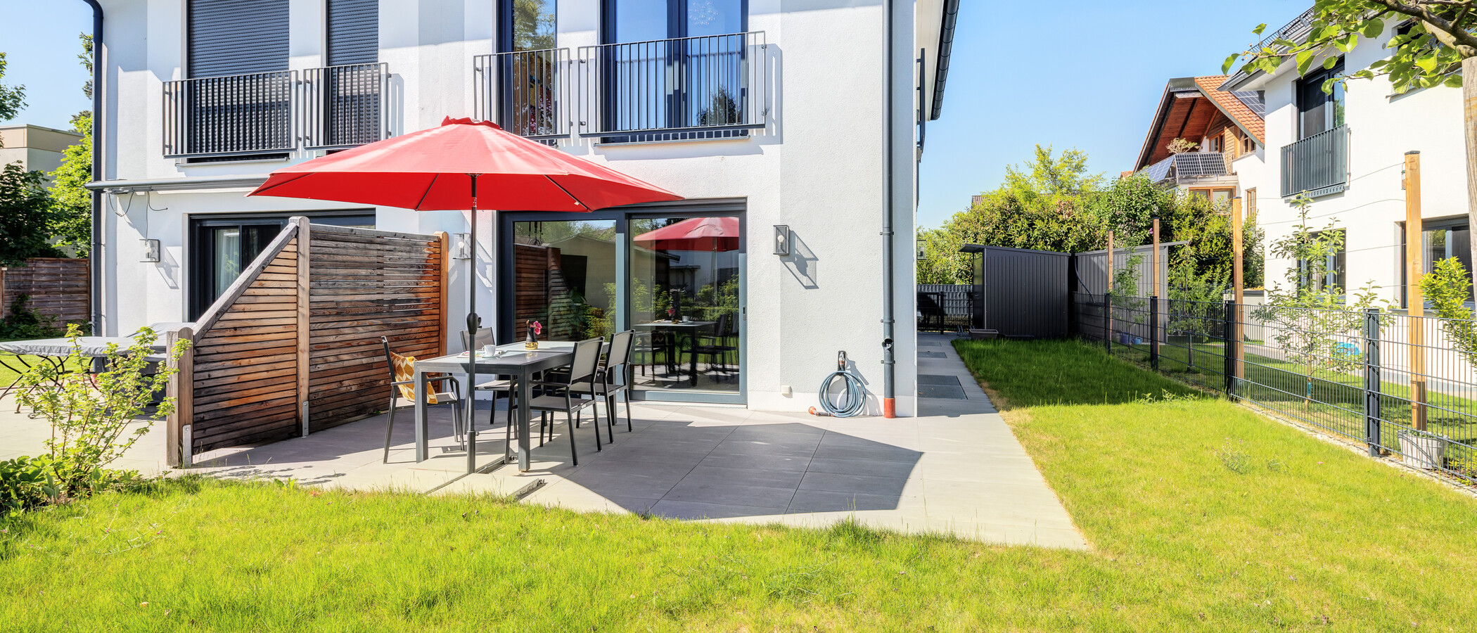 casa pareada München Allach 02 jardín 14306
