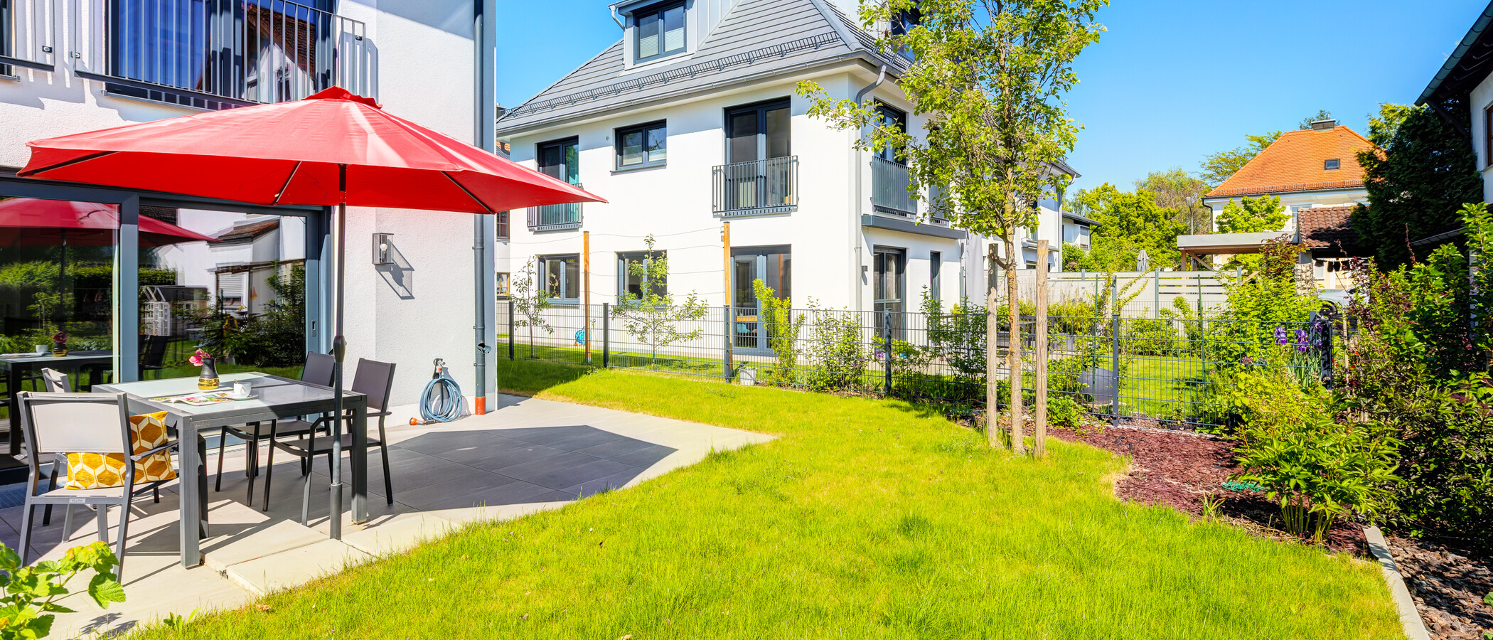 casa pareada München Allach 04 jardín 14306