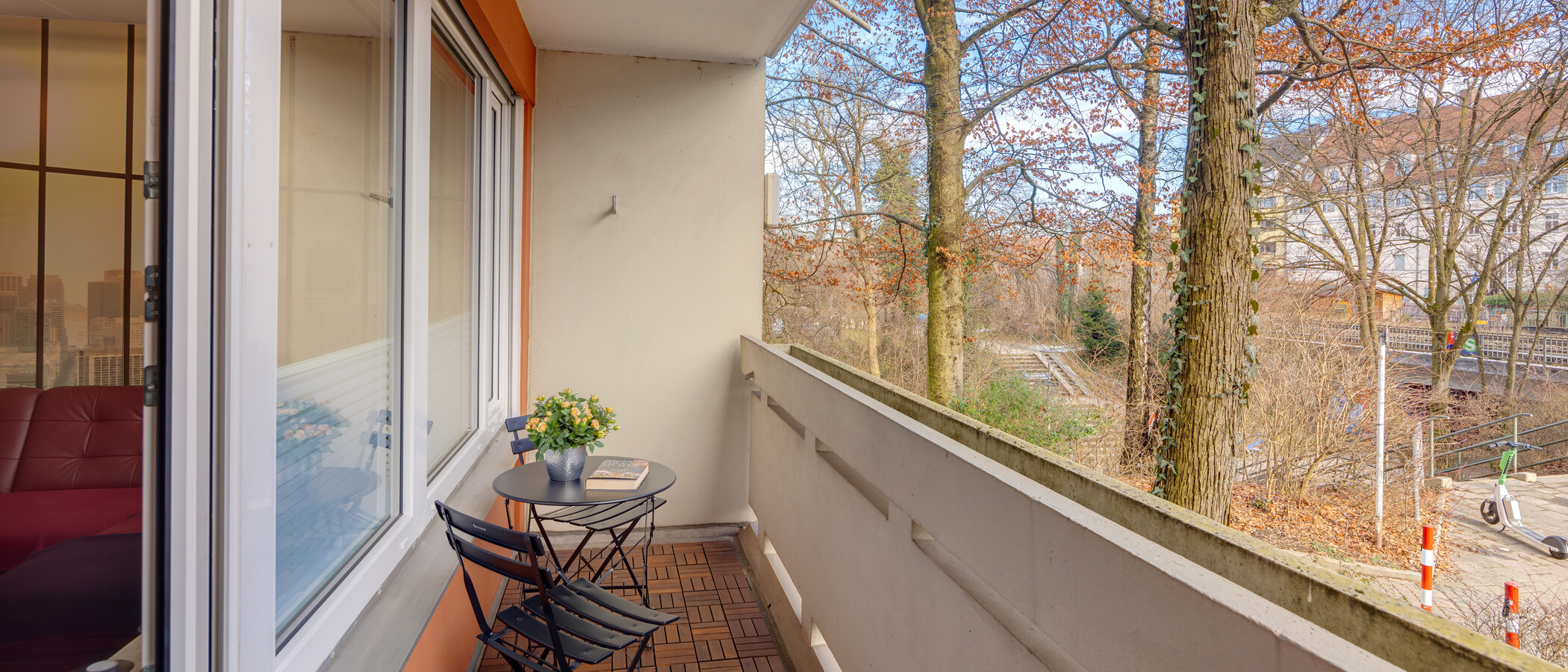 apartamento München Sendling-Westpark 01 balcón 14307
