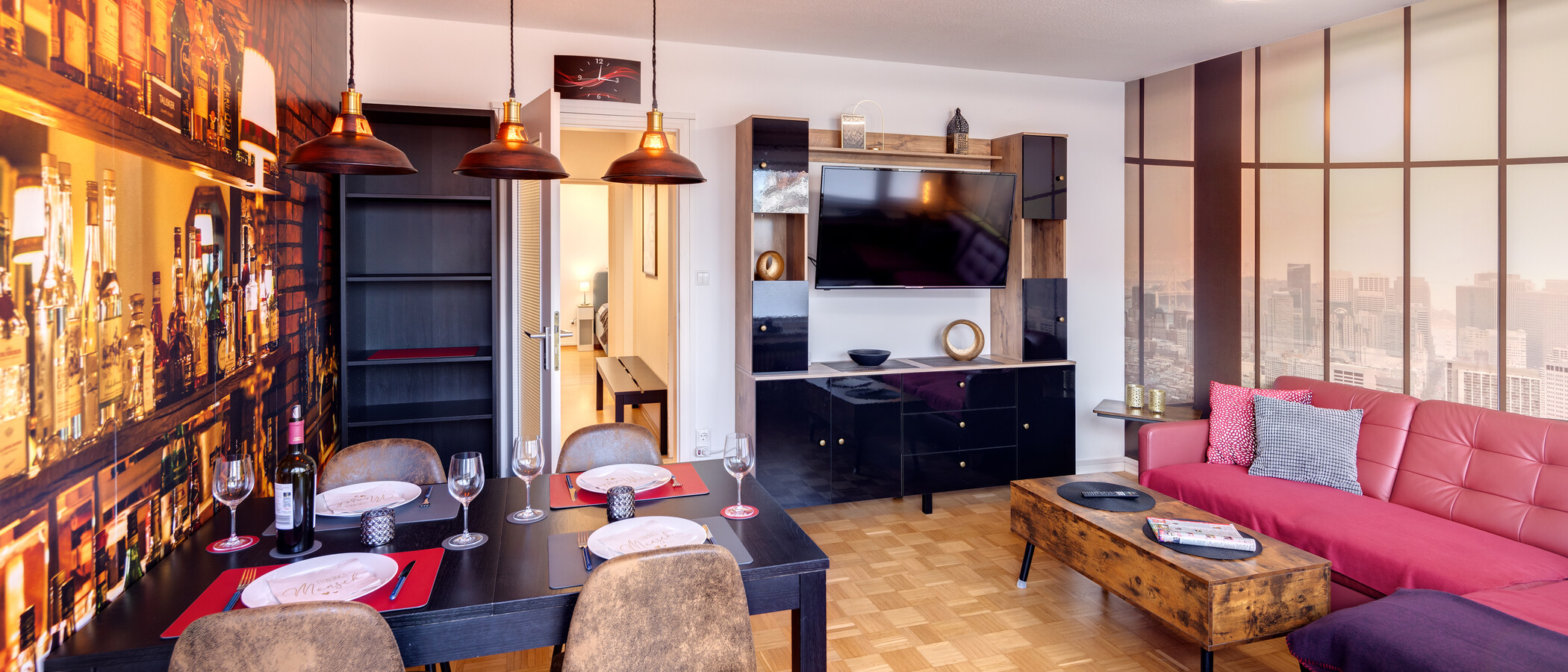 apartamento München Sendling-Westpark 03 sala de estar 14307