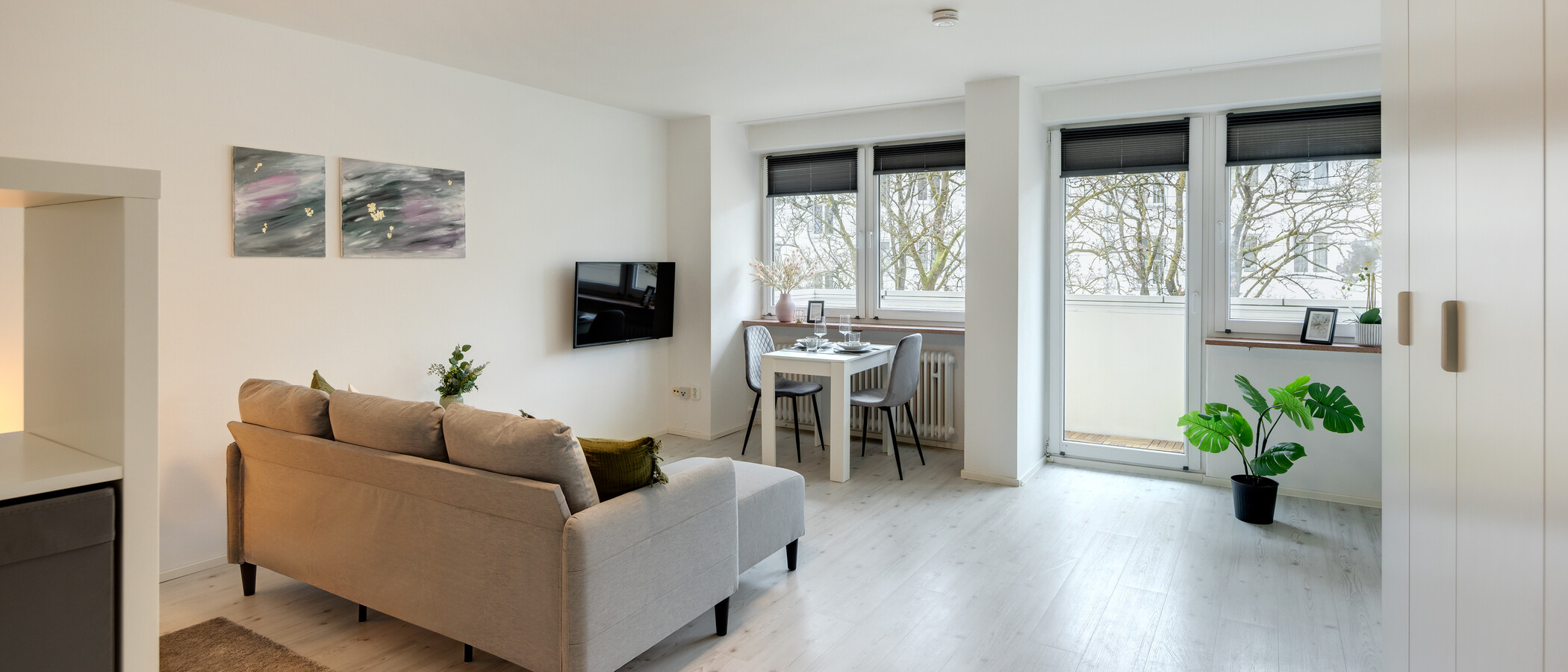 apartamento München Untergiesing 01 zona de día  14312
