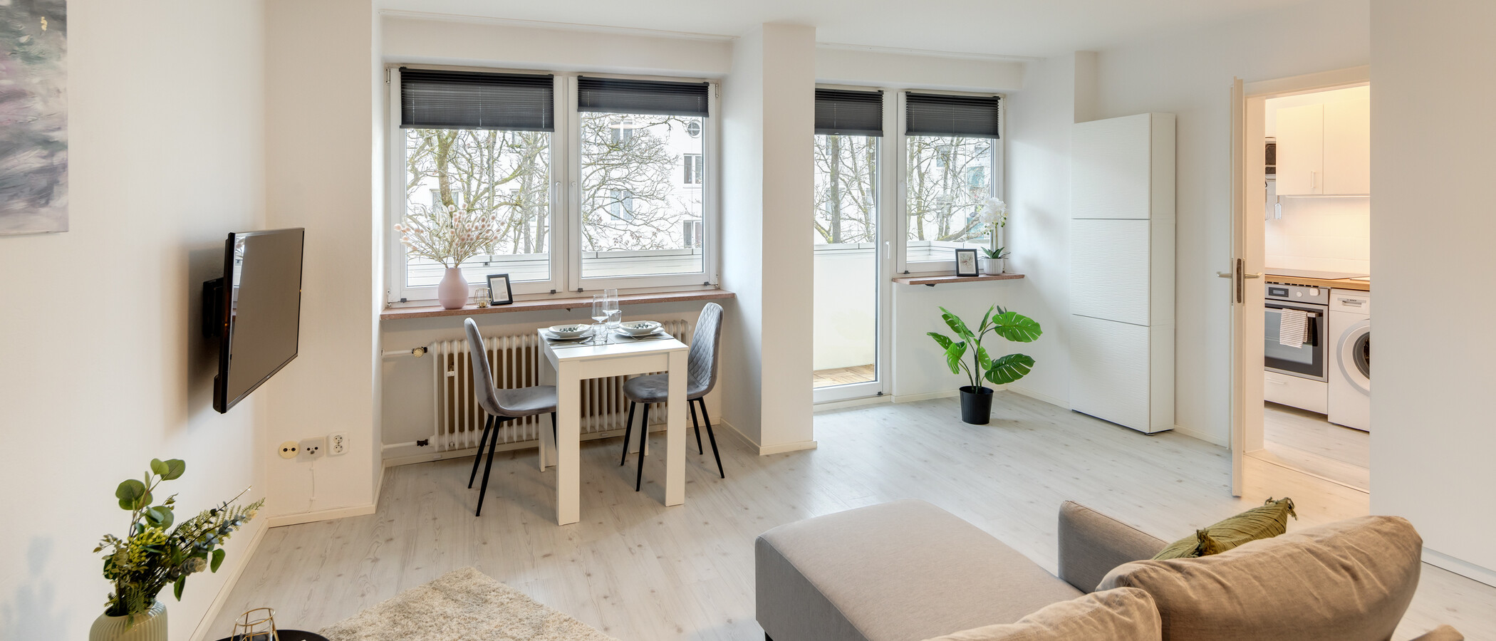 apartamento München Untergiesing 03 zona de día  14312