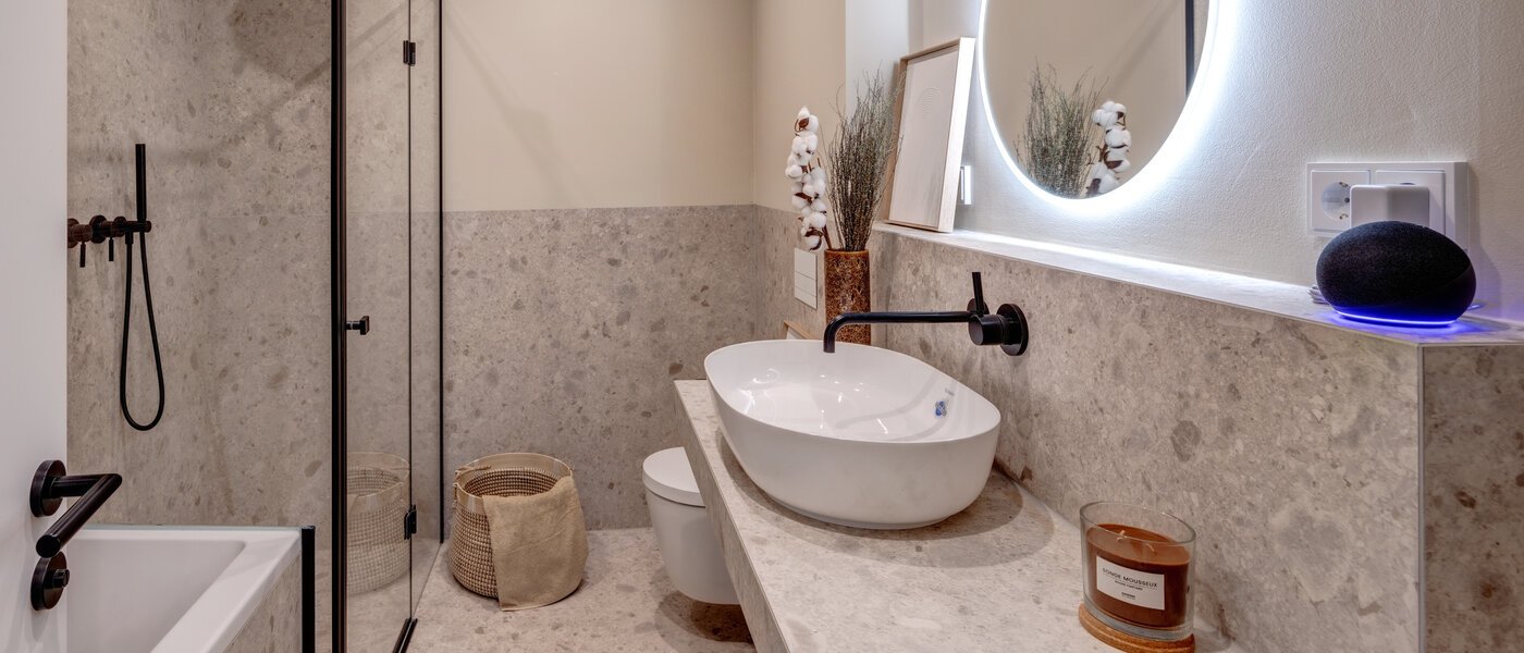 dúplex München Glockenbachviertel 01 baño 14318