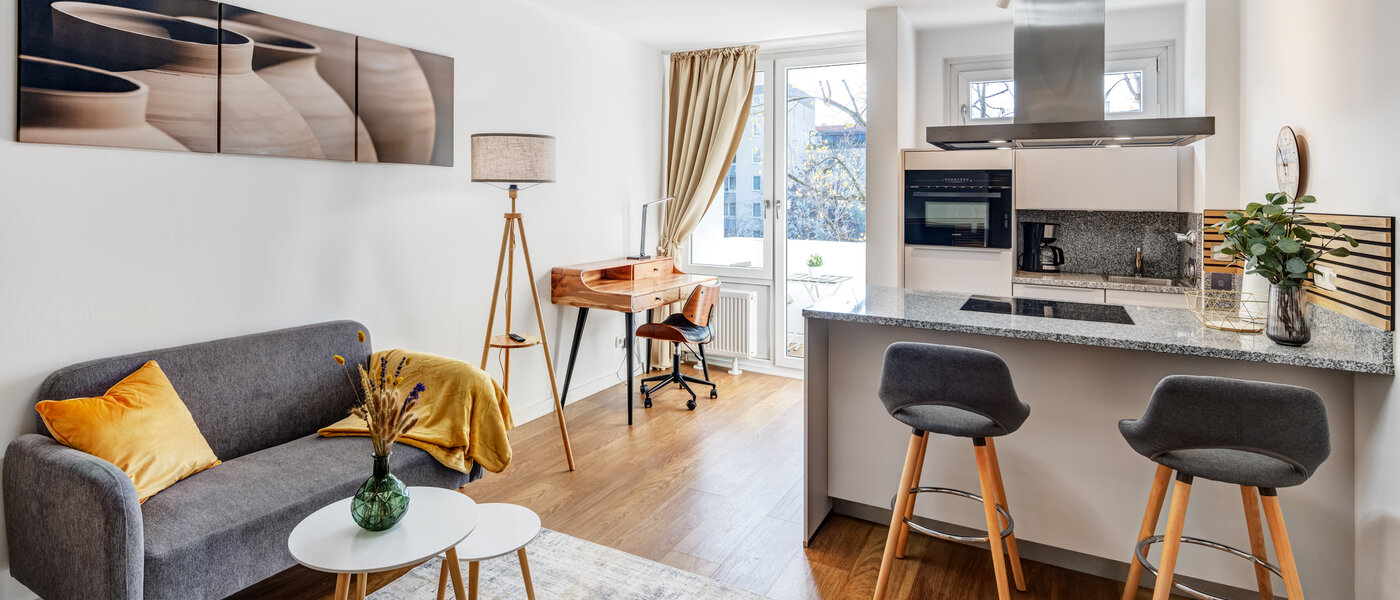 apartamento München Milbertshofen 01 zona de día  14324