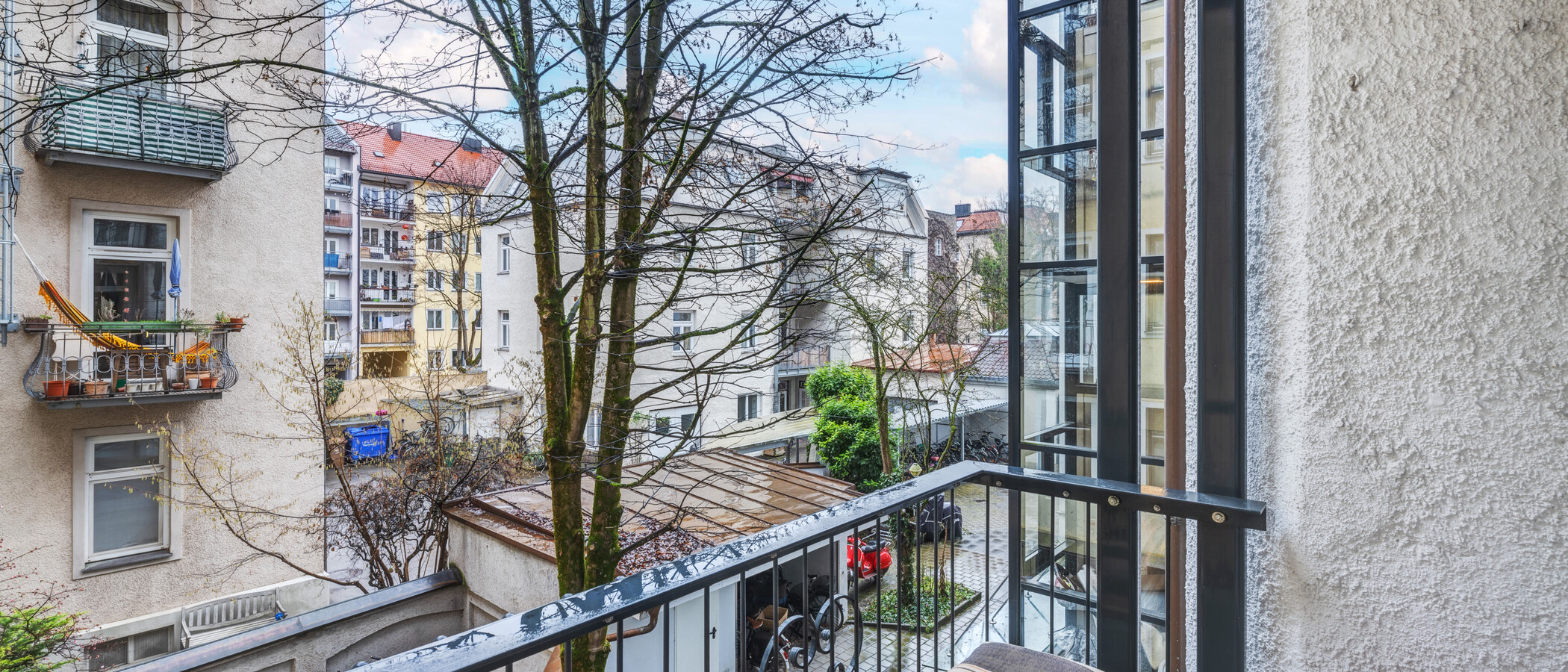 apartamento München Neuhausen 02 balcón 14340