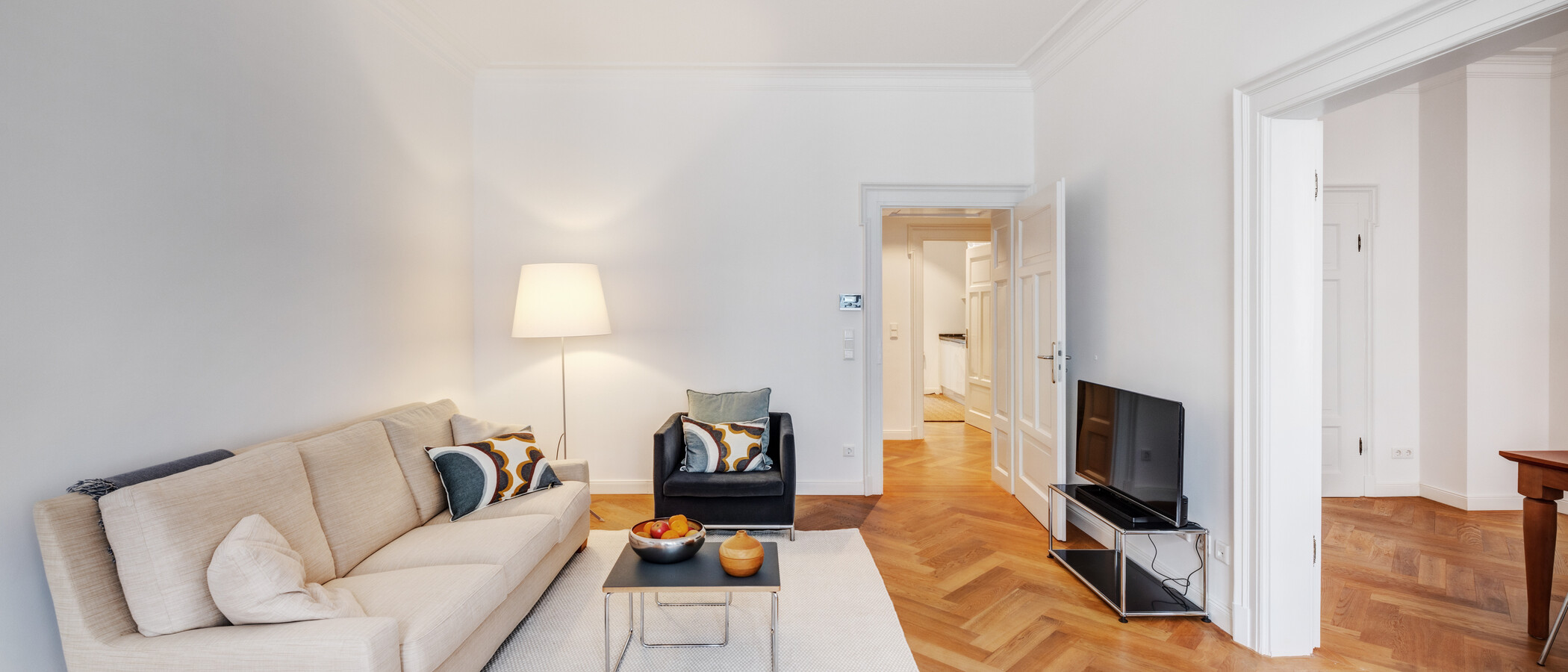 apartamento München Neuhausen 04 zona de día  14340