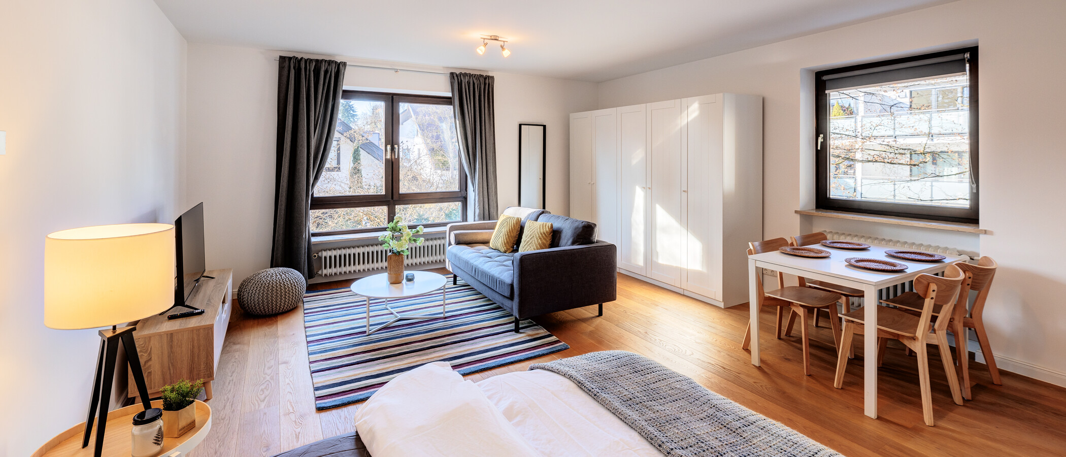 apartamento München Obermenzing 01 zona de día  14346