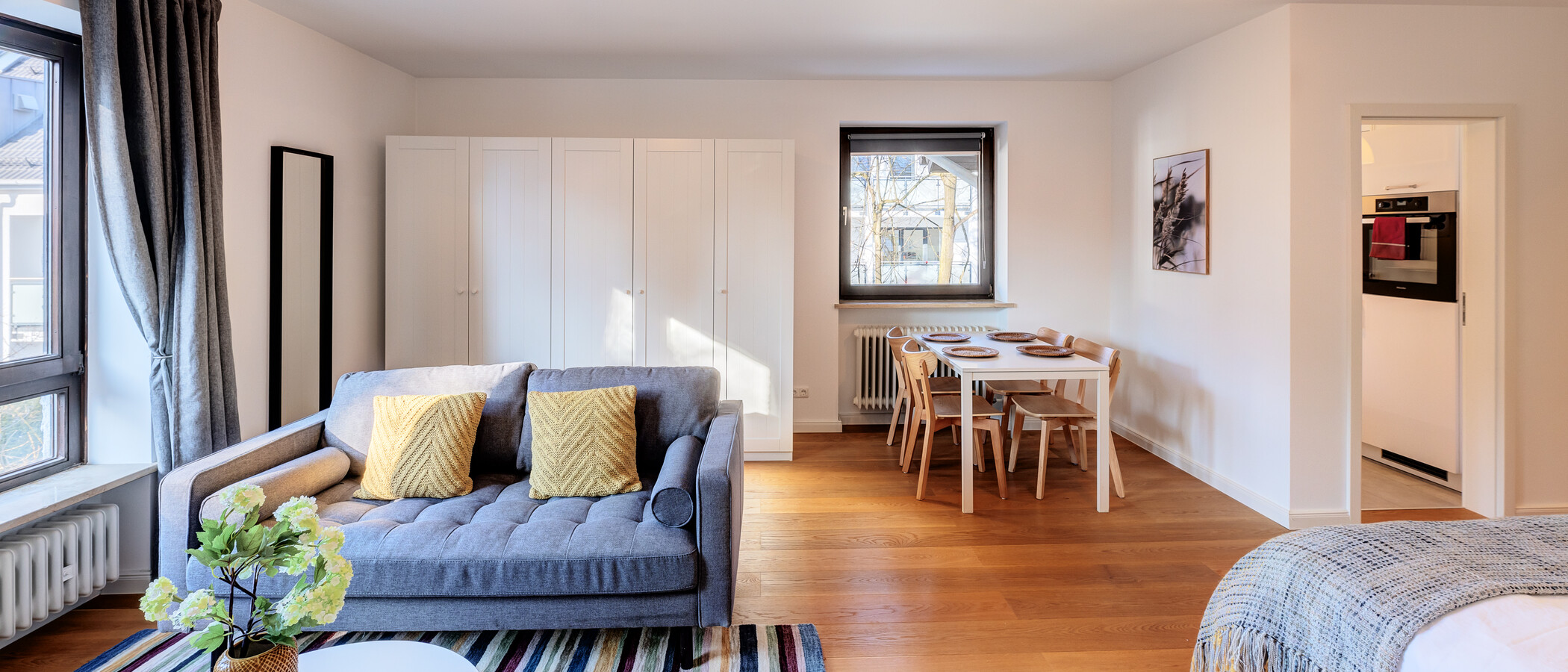 apartamento München Obermenzing 02 zona de día  14346