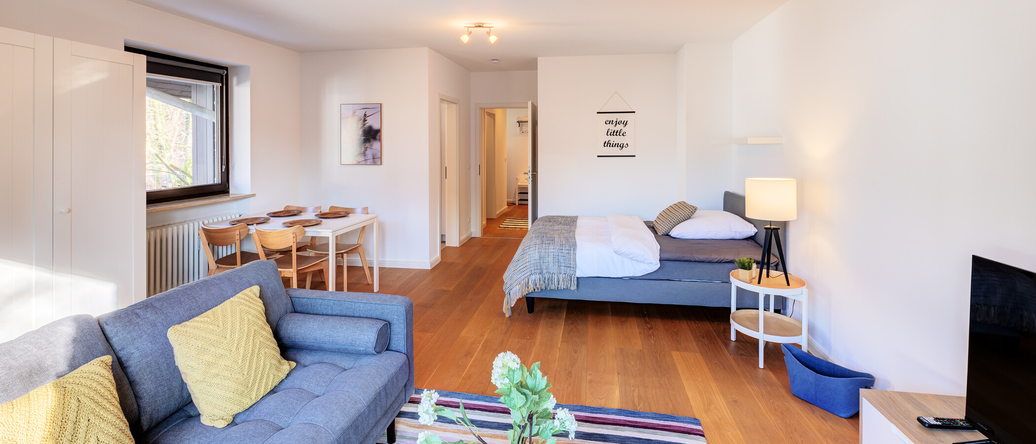 apartamento München Obermenzing 05 zona de día  14346