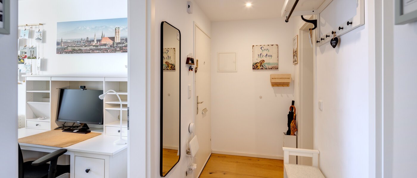 apartamento München Freimann 01 pasillo 14347