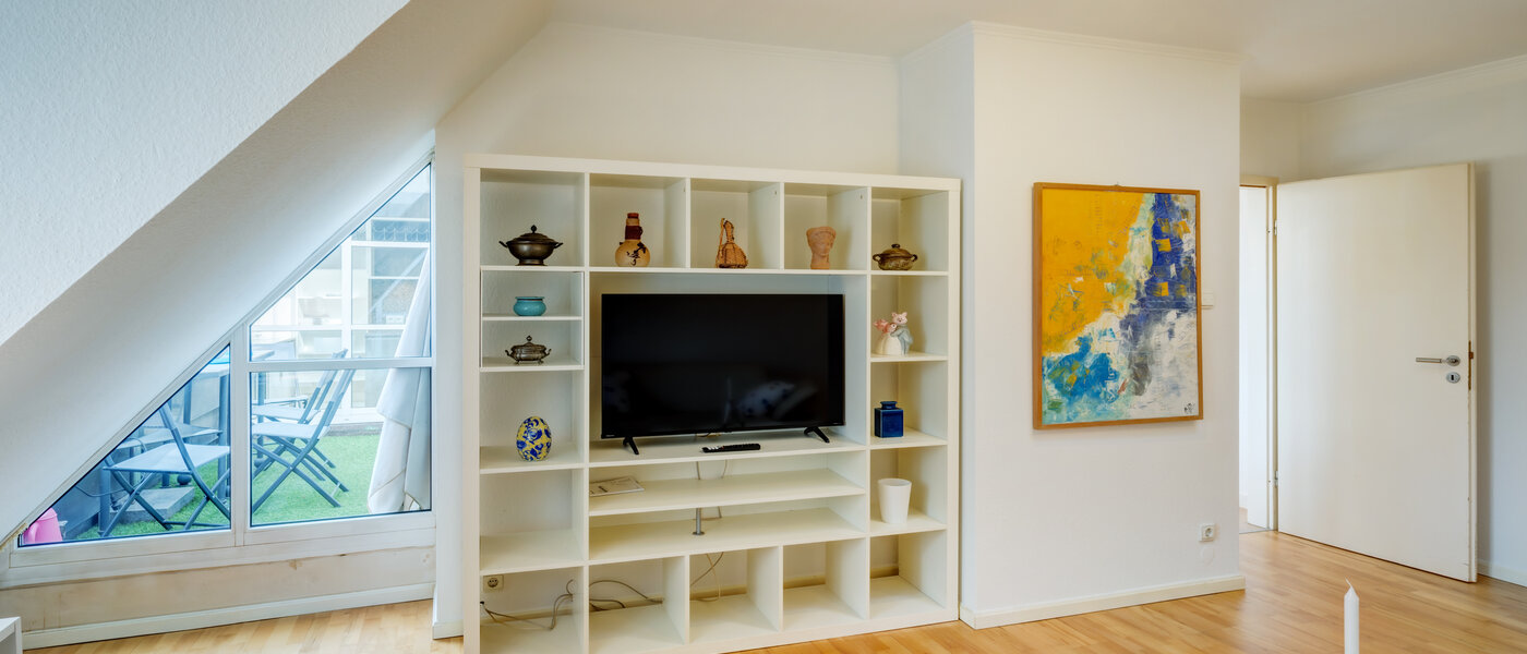 apartamento München Maxvorstadt 02 sala de estar 14358