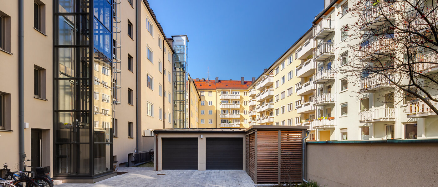 apartamento München Schwabing-West (rund um den Hohenzollernplatz) 01 patio  14369
