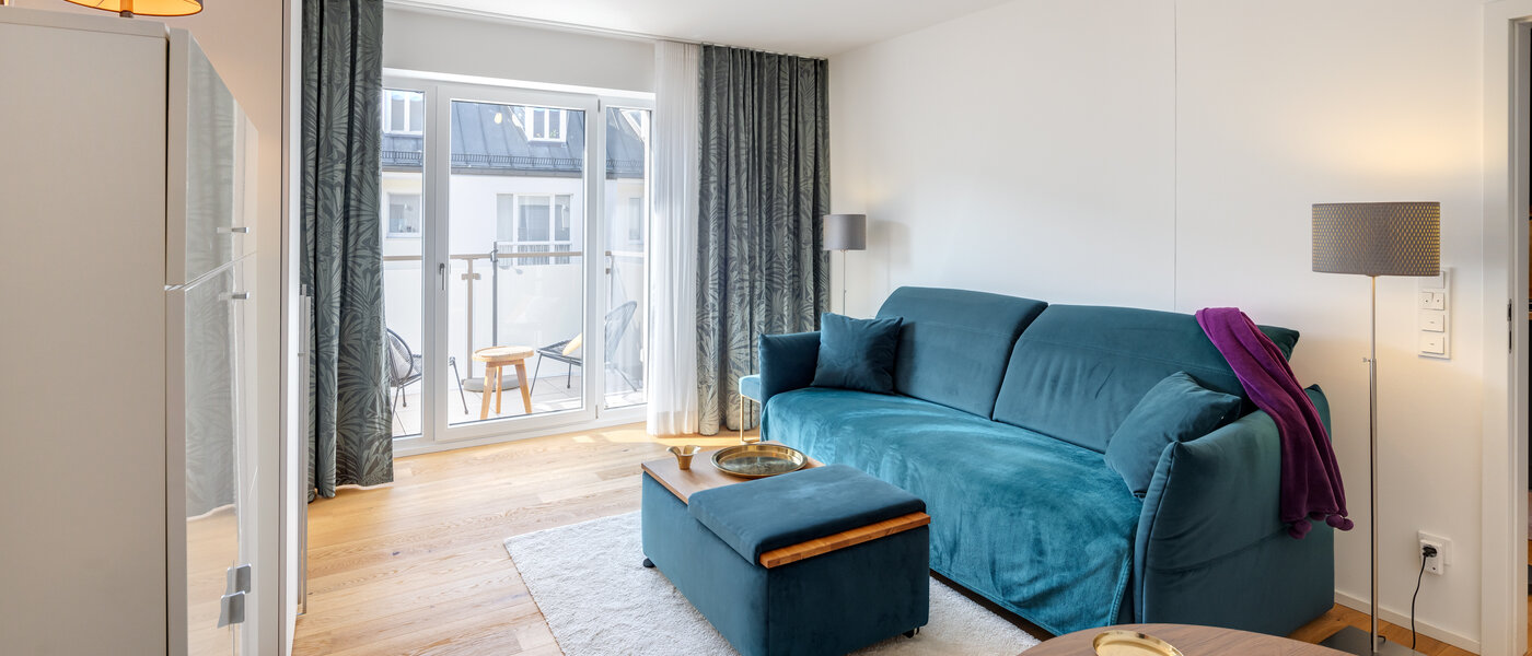 apartamento München Schwabing-West (rund um den Hohenzollernplatz) 01 zona de día  14369