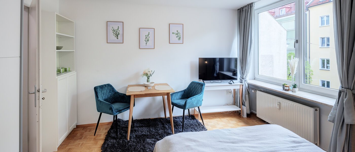 apartamento München Maxvorstadt 02 zona de día  14371