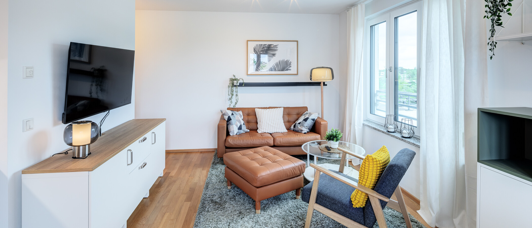apartamento München Obergiesing 02 zona de día  14378