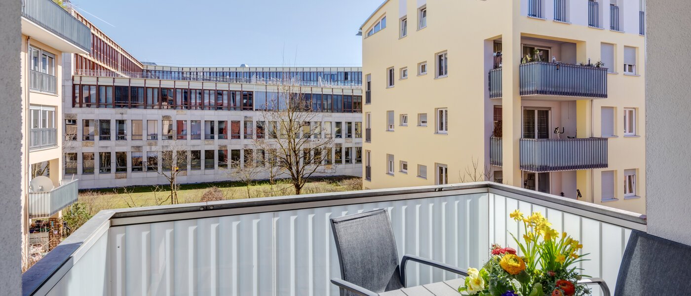 apartamento München Theresienhöhe 02 balcón 14384