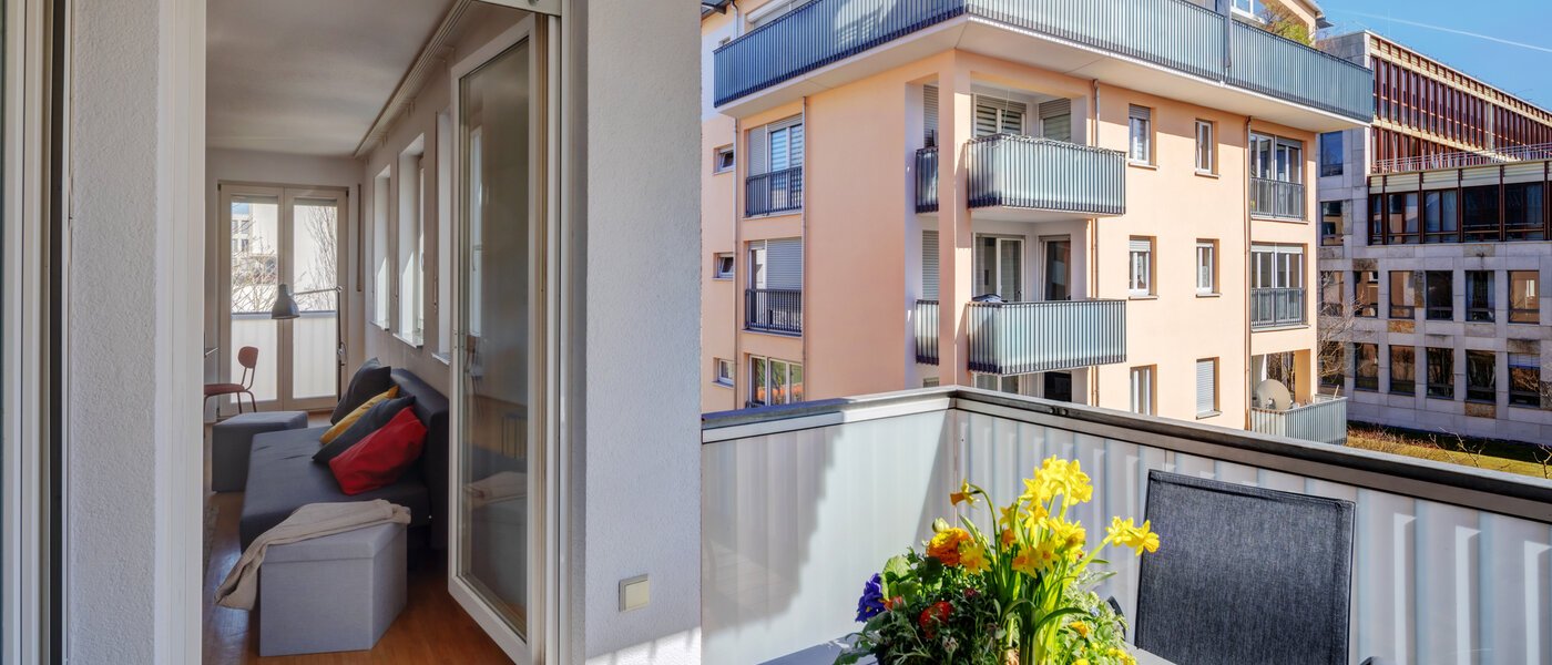 apartamento München Theresienhöhe 03 balcón 14384