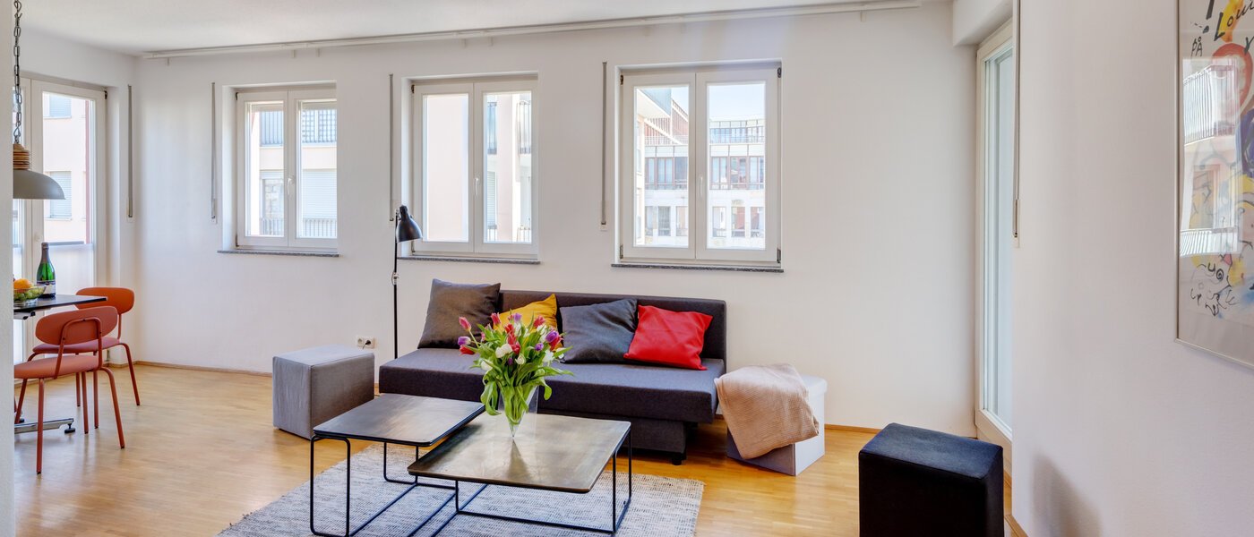 apartamento München Theresienhöhe 01 zona de día  14384