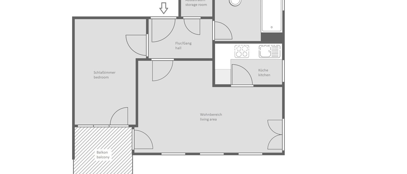 apartamento München Theresienhöhe 01 plano 14384