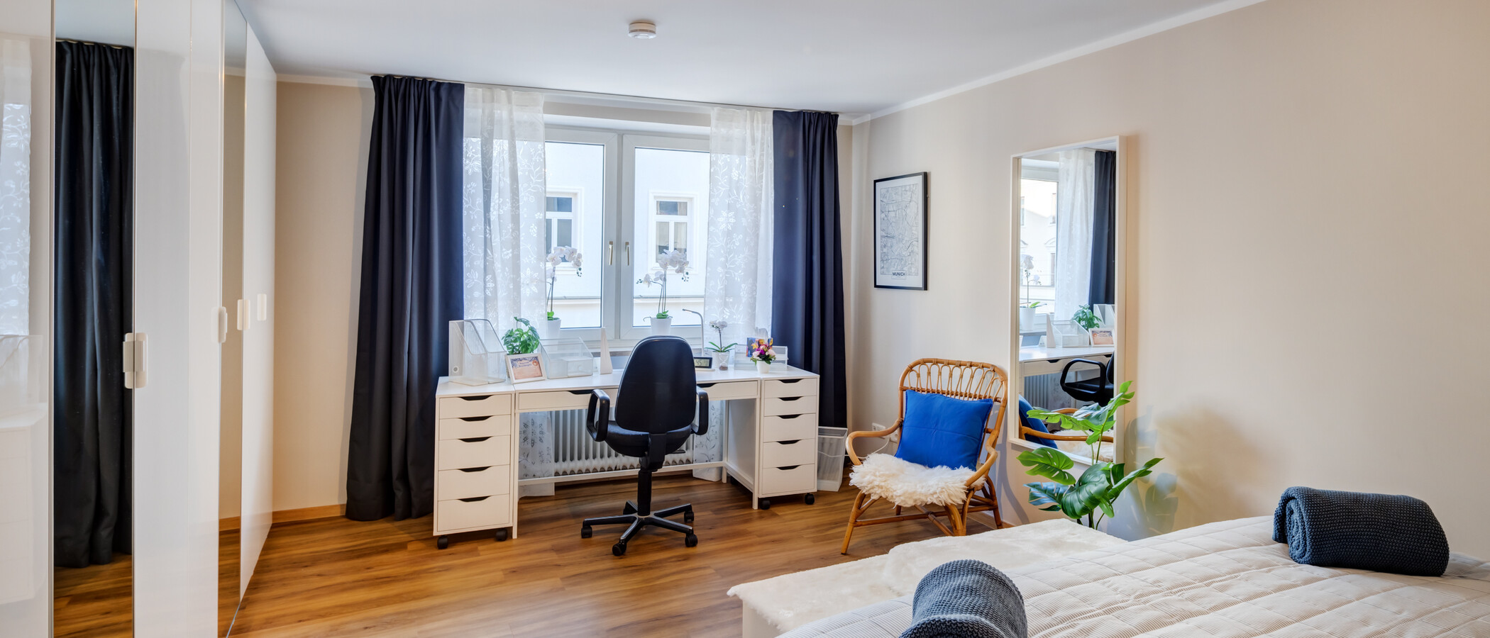 apartamento München Lehel 03 dormitorio 14389