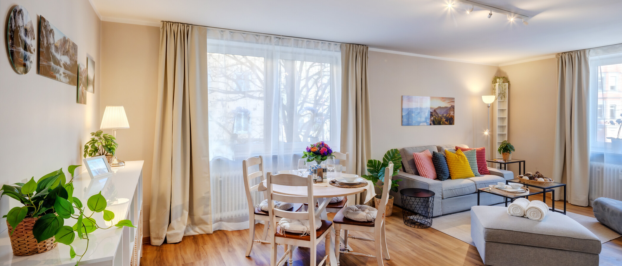 apartamento München Lehel 01 sala de estar 14389