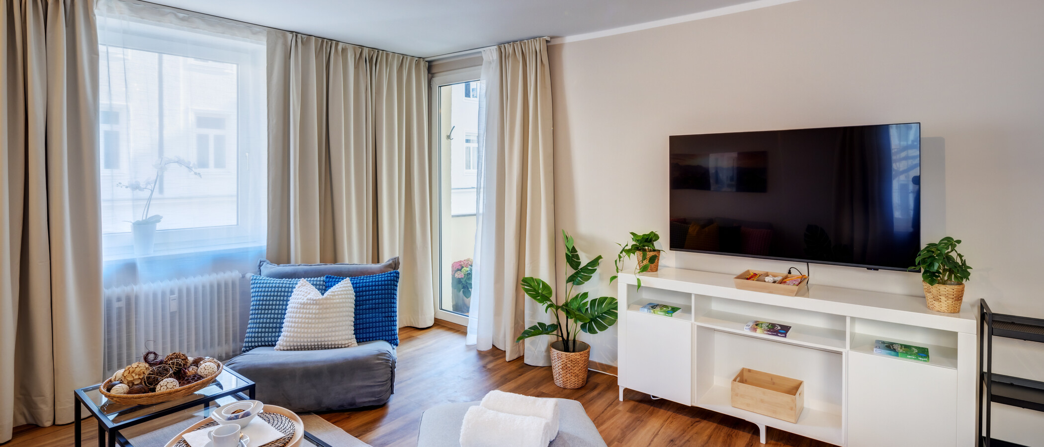 apartamento München Lehel 04 sala de estar 14389