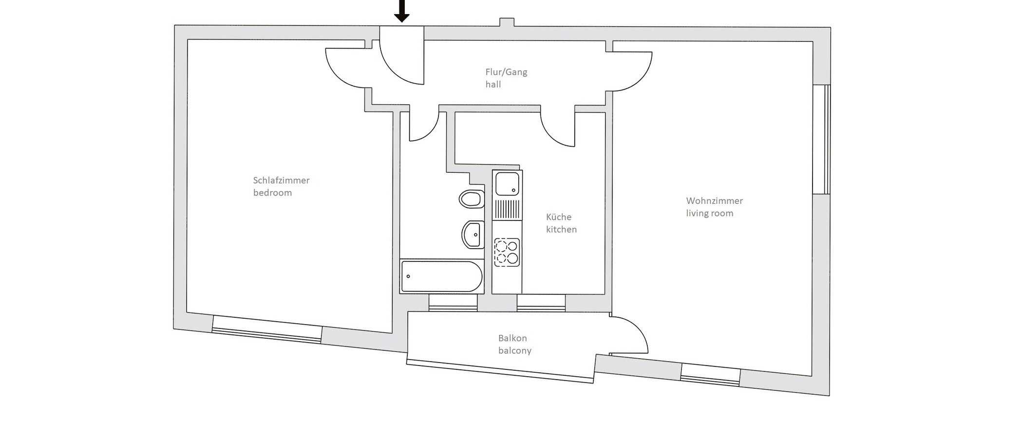 apartamento München Lehel 01 plano 14389