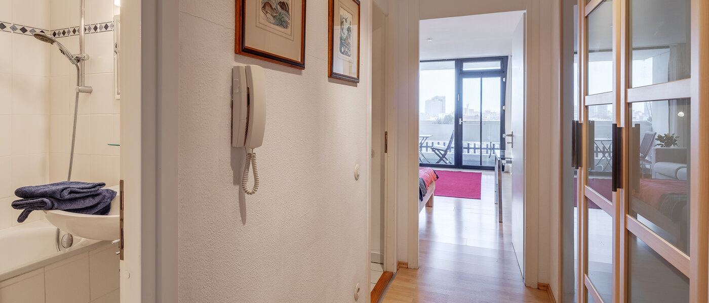 apartamento München Schwabing-Georgenschwaige 01 pasillo 1439