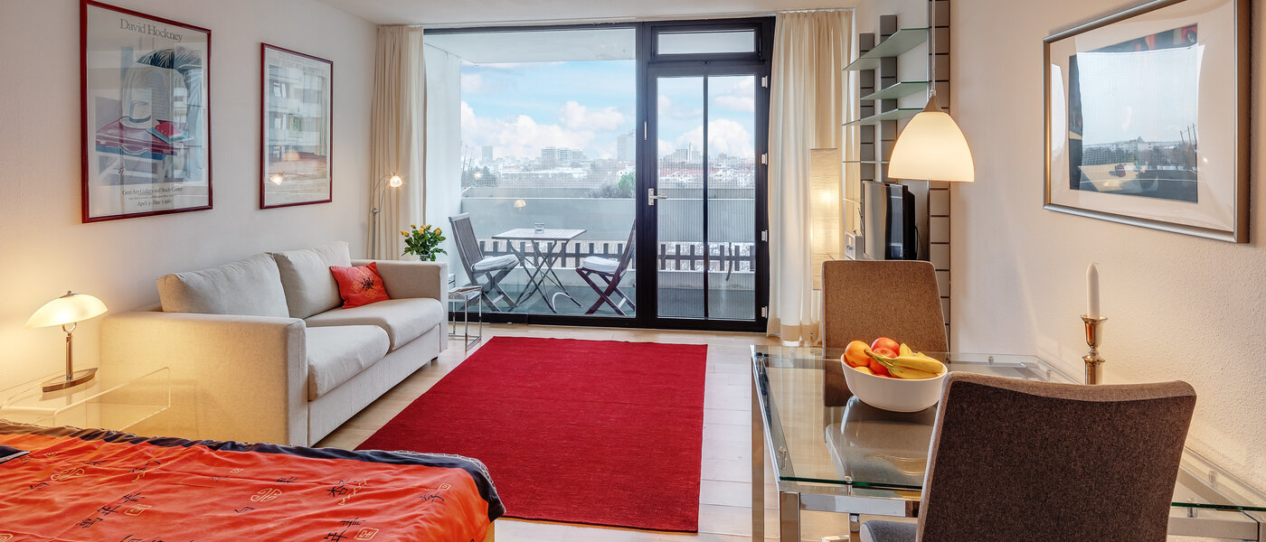 apartamento München Schwabing-Georgenschwaige 01 zona de día  1439