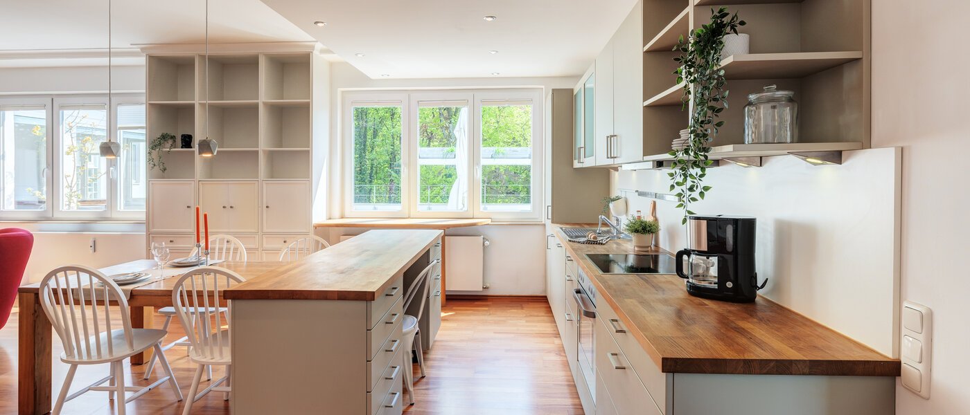 ático con terraza München Solln 01 cocina 14396