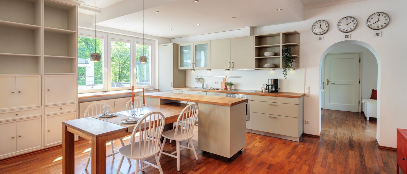 ático con terraza München Solln 02 cocina 14396