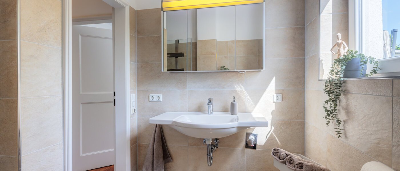 ático con terraza München Solln 01 2. baño 14396