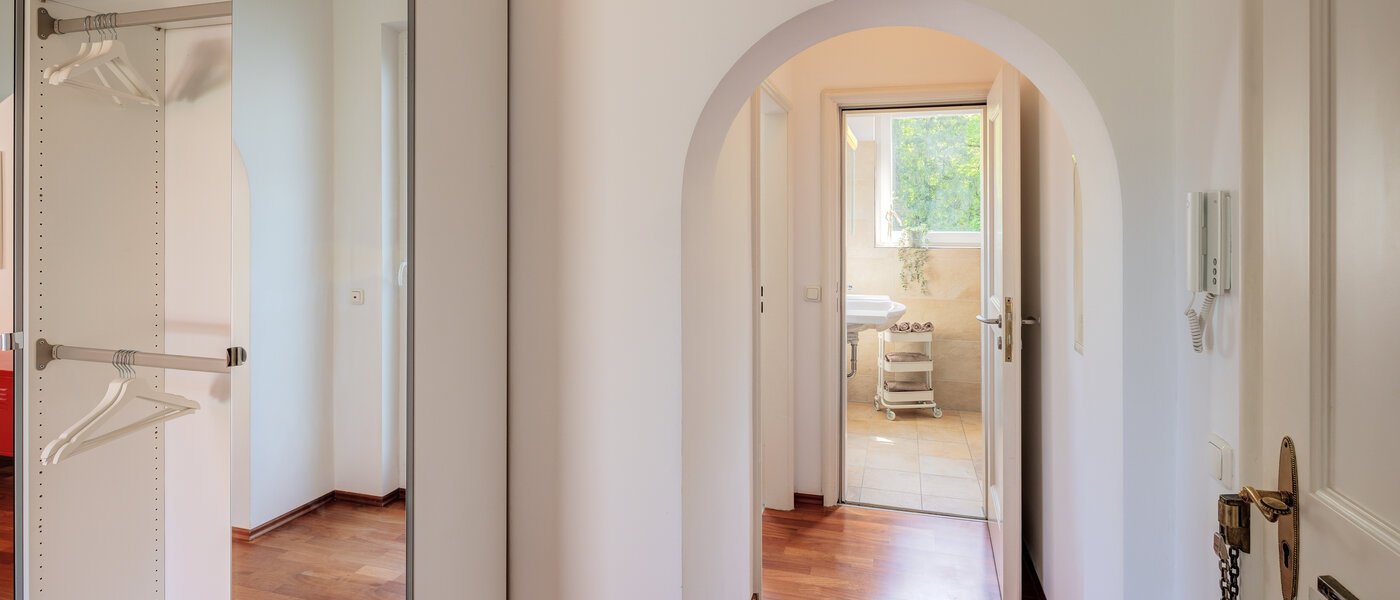 ático con terraza München Solln 03 pasillo 14396