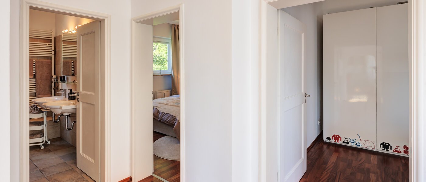 ático con terraza München Solln 04 pasillo 14396