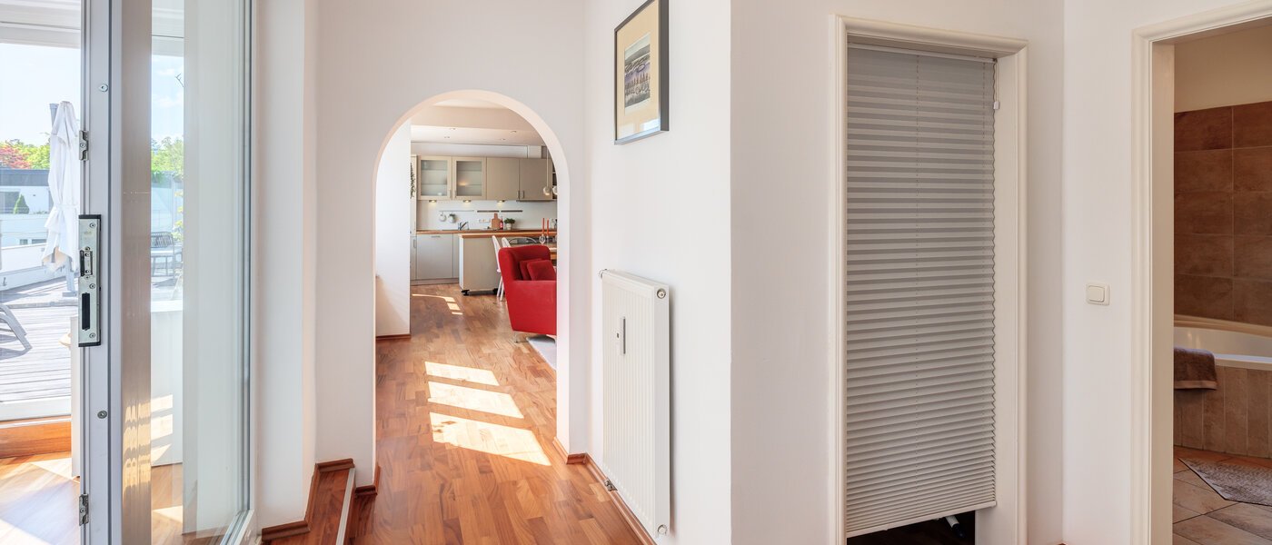 ático con terraza München Solln 05 pasillo 14396