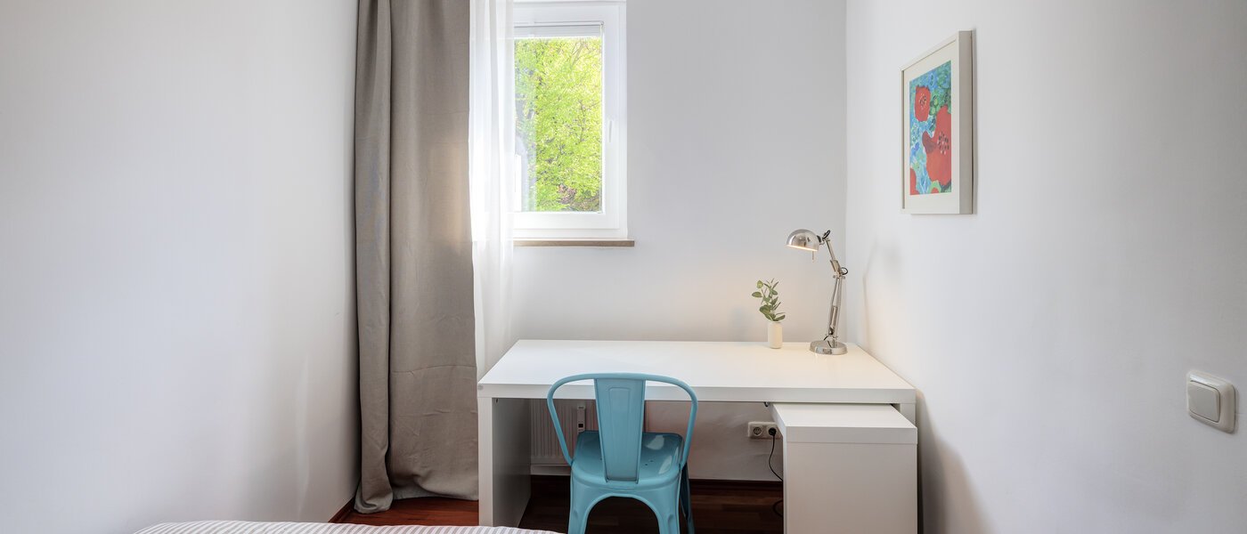 ático con terraza München Solln 02 2. dormitorio 14396