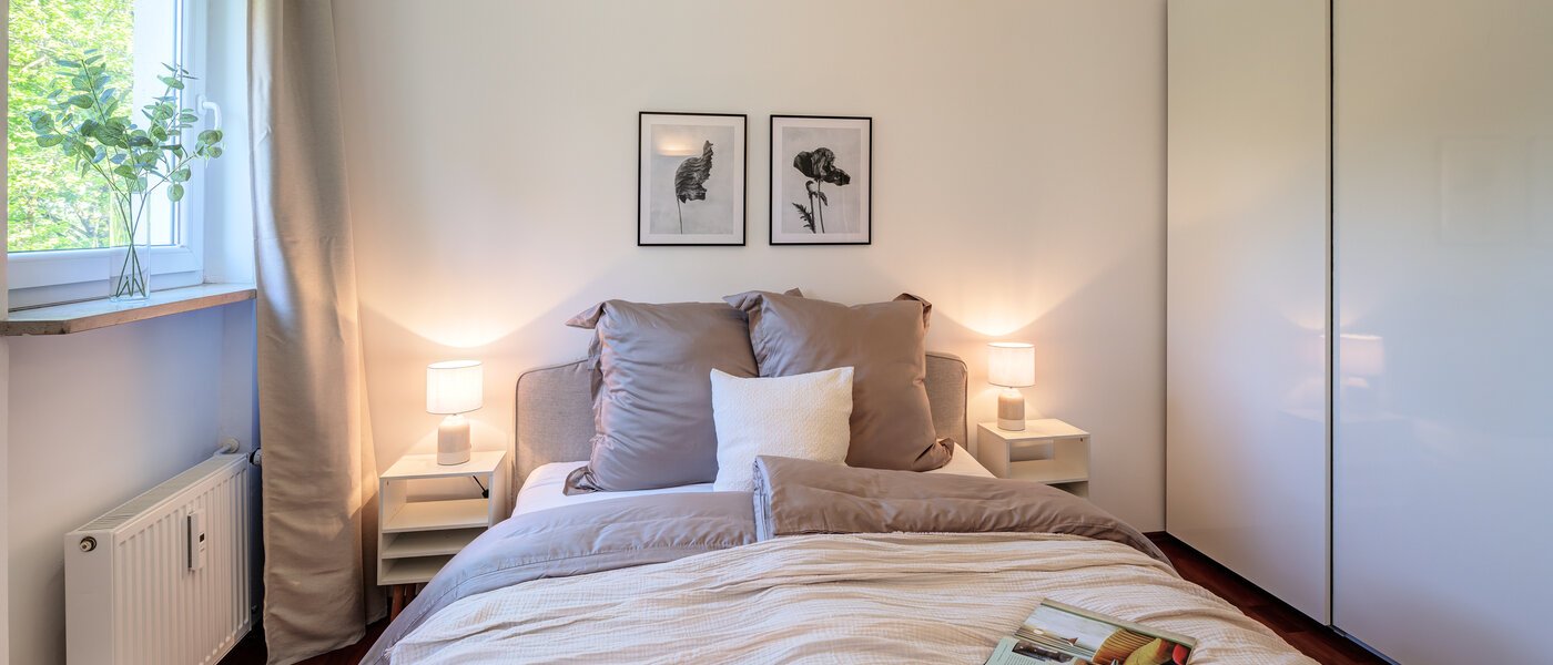 ático con terraza München Solln 02 1. dormitorio 14396