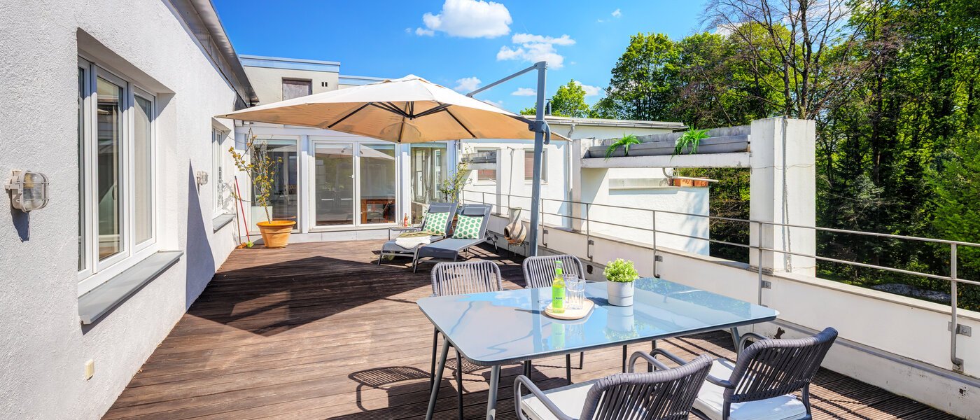 ático con terraza München Solln 04 1. azotea 14396