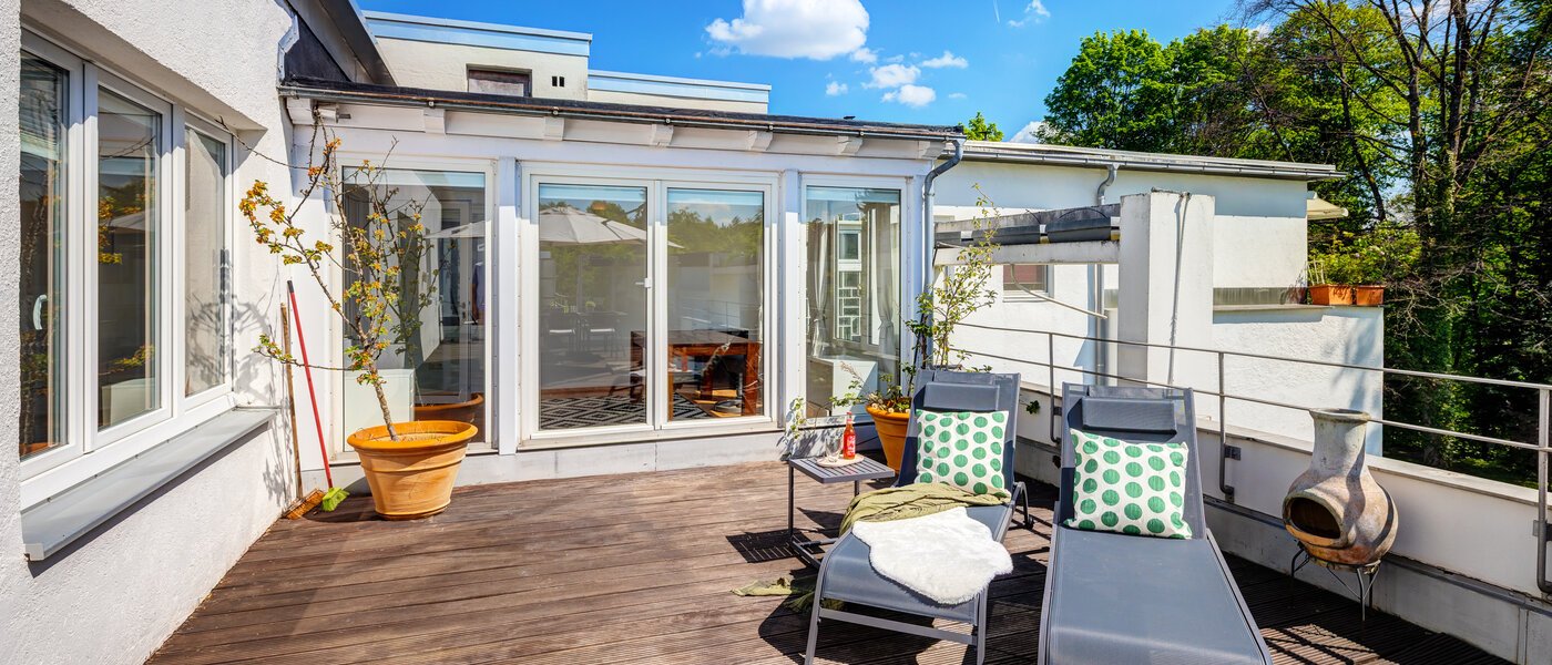 ático con terraza München Solln 05 1. azotea 14396