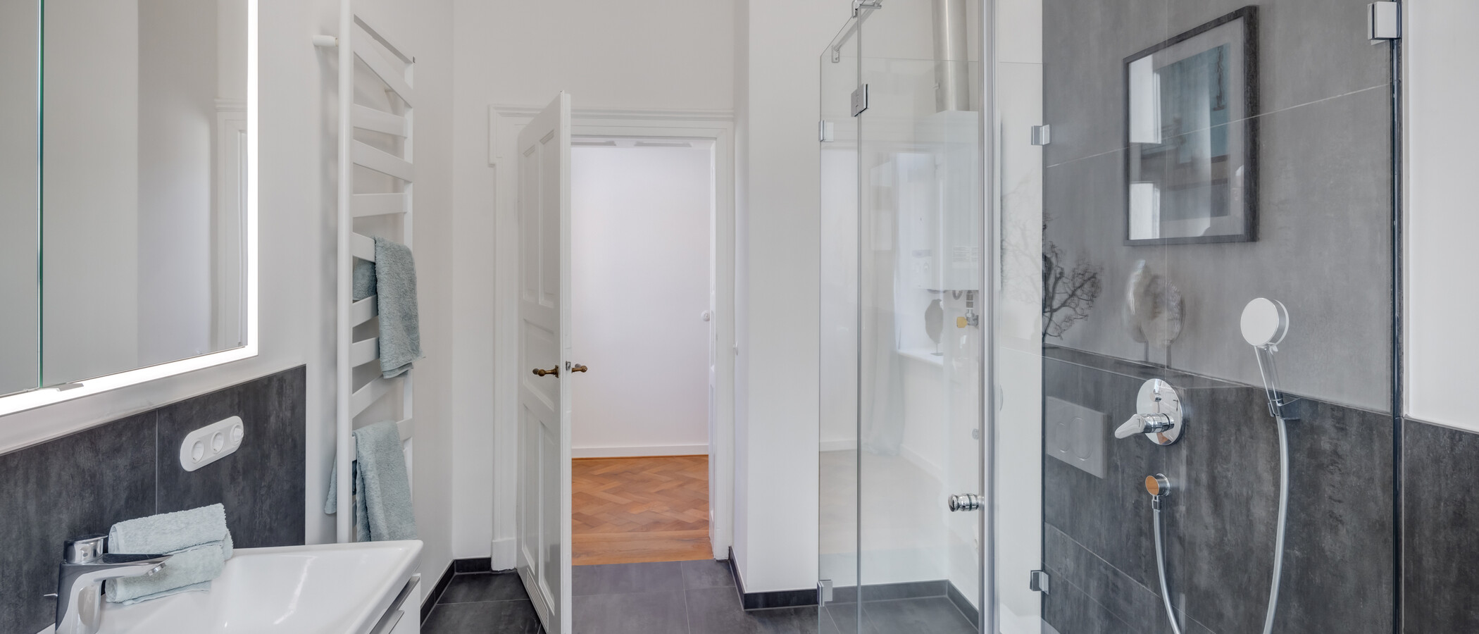 apartamento München Schwabing-Nord (zw. Leopoldstraße & Englischen Garten) 03 baño 14397