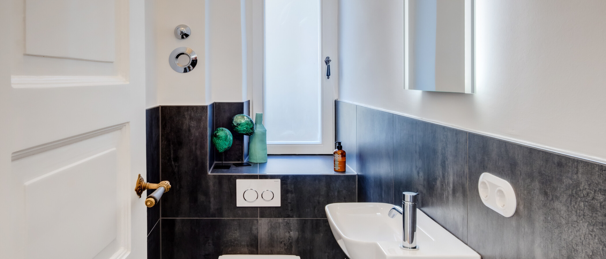 apartamento München Schwabing-Nord (zw. Leopoldstraße & Englischen Garten) 01 WC de invitados 14397