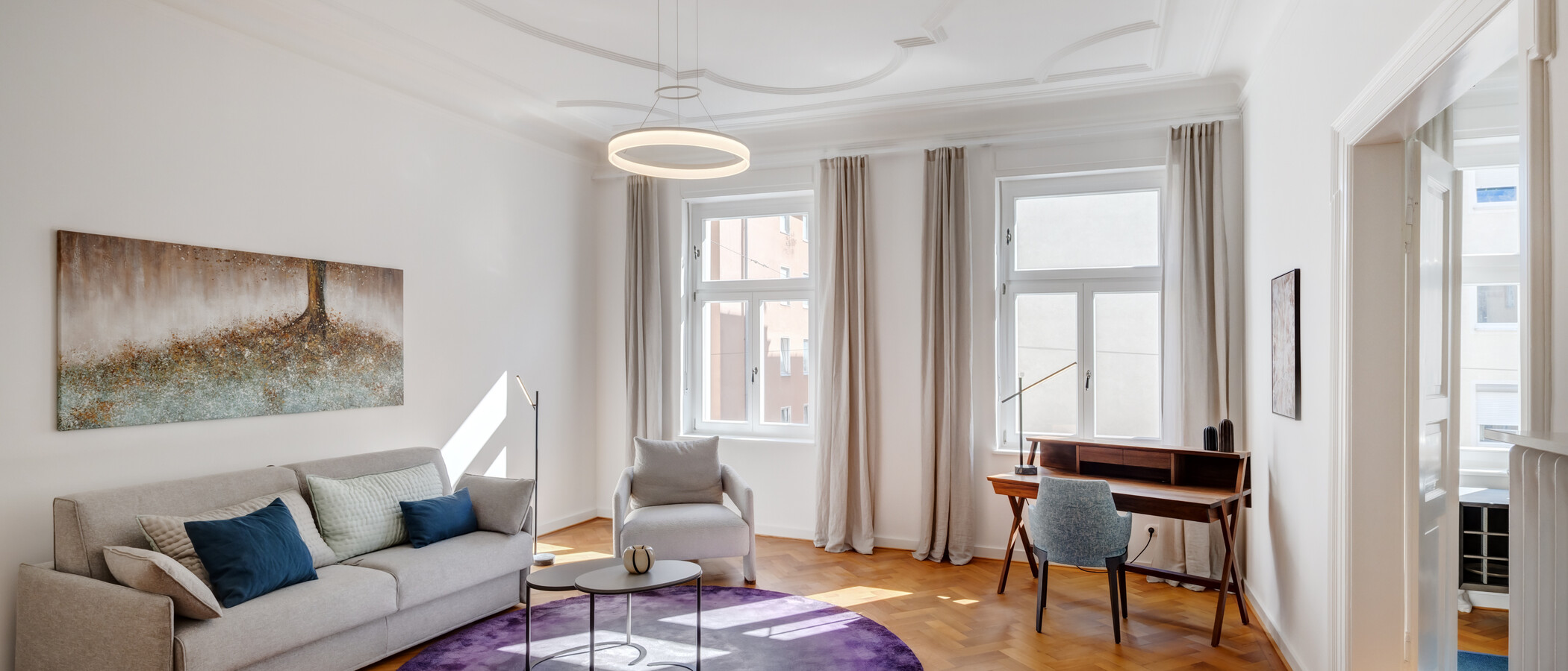 apartamento München Schwabing-Nord (zw. Leopoldstraße & Englischen Garten) 01 Oficina / Habitación de invitados 14397