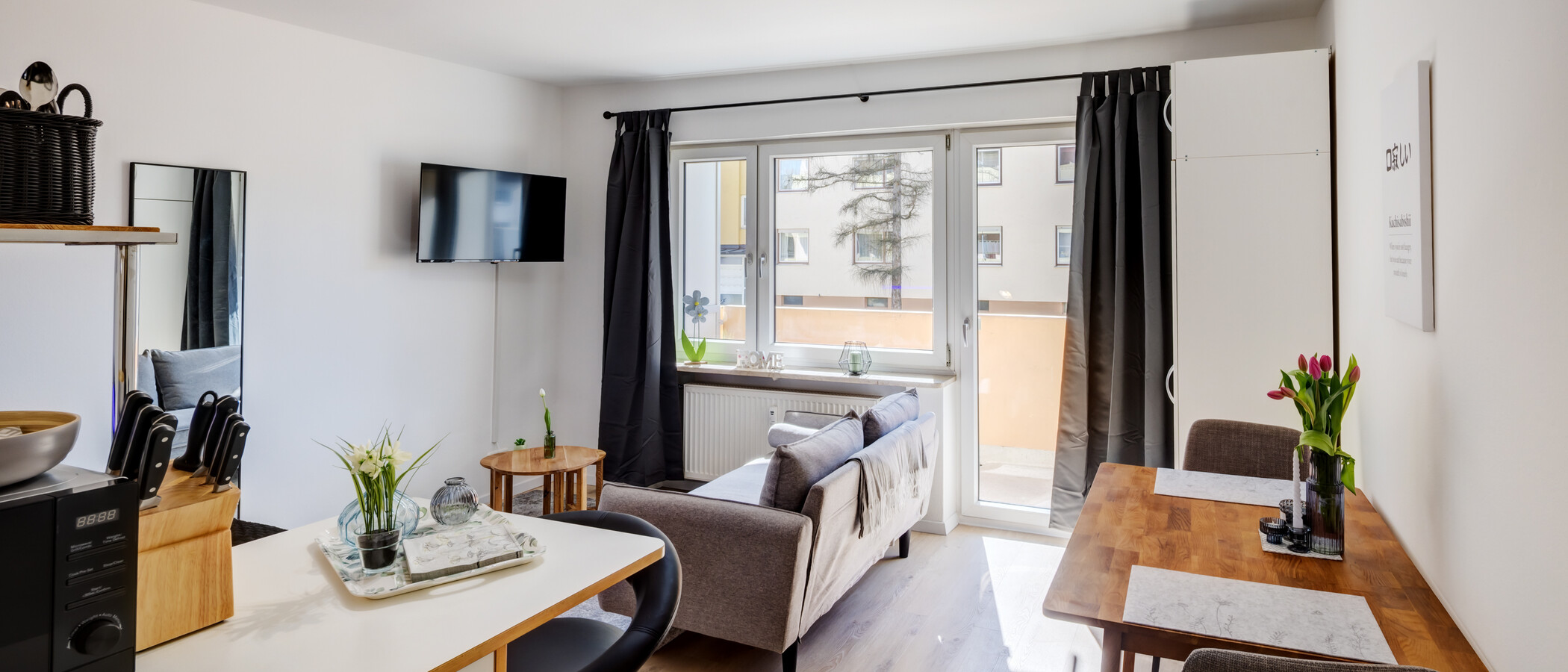 apartamento München Moosach 01 zona de día  14399