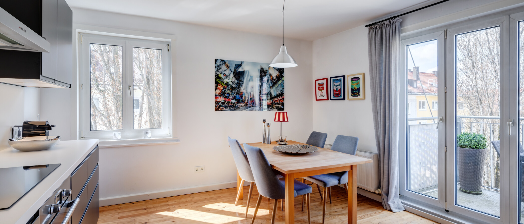 apartamento München Maxvorstadt - Rund um den Josephsplatz 03 cocina 14405