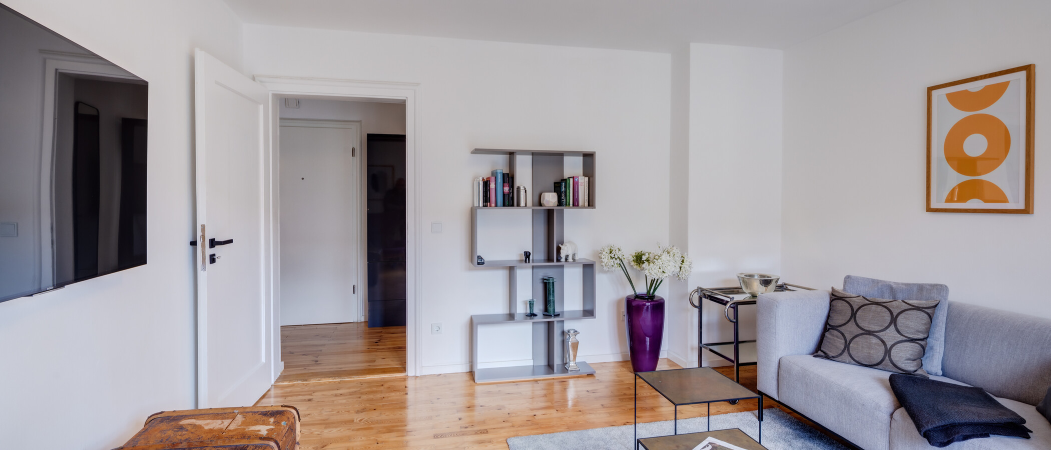 apartamento München Maxvorstadt - Rund um den Josephsplatz 03 sala de estar 14405